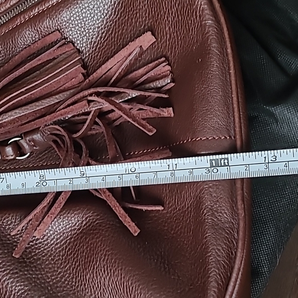 Vintage - B.Makowsky - leather hobo bag - Picture 9 of 12